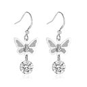 Zircon Earrings Temperament Fashion Short