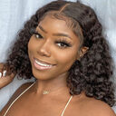 African Small Curly Wigs For Women With Long