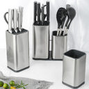 Creative Freedom Knife Holder Kitchen Utensils Storage Bucket