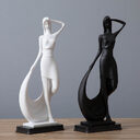 Nordic Minimalist Abstract Modern Sculpture Figure Statue Resin