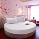 Round Bed Sheet Bedspread Hotel Mattress Protector