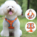 Dog Harness Cat Reflective Dogs Leashs Soft Mesh