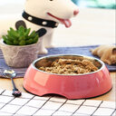 Dog Supplies Bowls Large Stainless Steel Food Pet