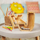 Piggy Bank Letter Shaped Money Box Large Enough