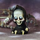 Baby Grim Reaper Ornament Gothic Death Statues Resin