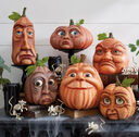 Halloween Six Combination Pumpkin Venue Layout Props Bar