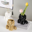 Home Decor Ceramic Vases Flower Vase Sculpture Crafts