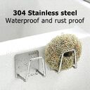 Sink Sponge Drain Drying Rack 304 Stainless Steel