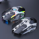 7-button 2.4G Silent Charging RGB Streamer Horse Racing