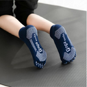 1pair Women Yoga Socks Anti-slip Five Fingers Backless