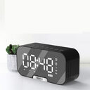 Portable Mirror Clock Alarm