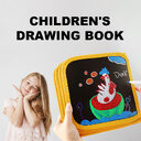 Children's Portable Drawing Book Blackboard Album Early Education