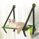 Window cat hammock with suction cup