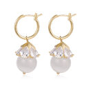 Opal Butterfly Stud Earrings Women