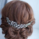 Crystal Headgear Wedding Bridal Hair Jewelry Accessories