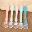 Baby Feeding Water Soup Tableware Silicone Spoon