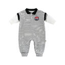 Baby Onesies Striped Male Newborn Clothes Autumn