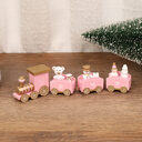 Christmas Decorations Wooden Trains Window Crafts