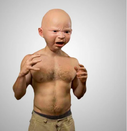 Crying Mask Funny S Y Angry Baby Face