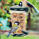 Transparent Plastic Suspension Type Automatic Bird Feeder