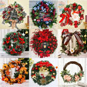 Christmas Garland Window Decoration Decorations
