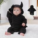 Baby Onesies Halloween Bat Hooded Little Devil Shaped
