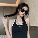 The Niche Halter Neck Wears Sleeveless And Inner