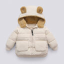 Children S Autumn And Winter Short Thick Hooded