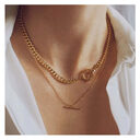 Necklace Double OT Chain Pendant