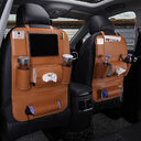 Car Interior Supplies Multifunctional Seat Back Leather Folding