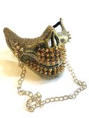 Skull Punk Rivets Performance Mask Halloween
