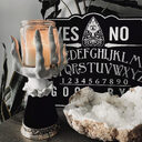 Halloween Palm Tray Candle Holder Witch Decoration Home