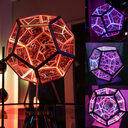 Dodecahedron Color Art Lamp Decorative Lights Colorful Housewarming