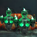 New Halloween Decoration Skull With Lights Ornaments