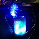 Car Ashtray With LED Light RGB Ambient Cigarette