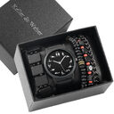 Men's Gift Box Set Watch Fashion Bracelet Quartz