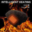 Unisex Fleece Hat Winter Warm USB Rechargeable Electric