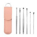 Stainless Steel Ear Pick Double-head Spiral