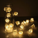 Lights Battery Powered Romantic Floral Lamp Wedding Valentines