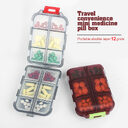 New Travel Convenient Medicine Pill Box Grids Pills