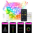 Smart LED String Lights Dancing With Music Sync