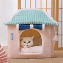 Cat House Removable And Washable Bed Pet Supplies