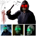 Halloween Skull Movable Mouth Latex Mask Kills Cosplay