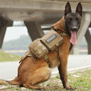 Ihrtrade Tactical Dog Harness Molle System Vest Adjustable