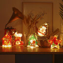 Fairy Lights LED Star Snowflake Curtain String Christmas