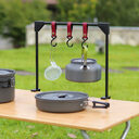 Outdoor Camping Rack For Desk Adjustable Base Clamp