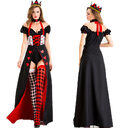 Queen Of Hearts Dress Uniform Halloween Costume