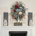Halloween Wreath Year Round Fall Cheetah Gorgeous Autumn