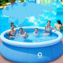 Outdoor Swimming Pool Round Bracket Inflatable Butterfly