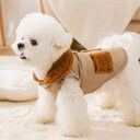 Dog Puppy Clothes Korean Style Coffee Sweater Fit